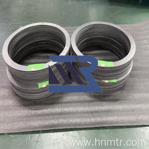 Vacuum furnace heat insulation hard felt ring